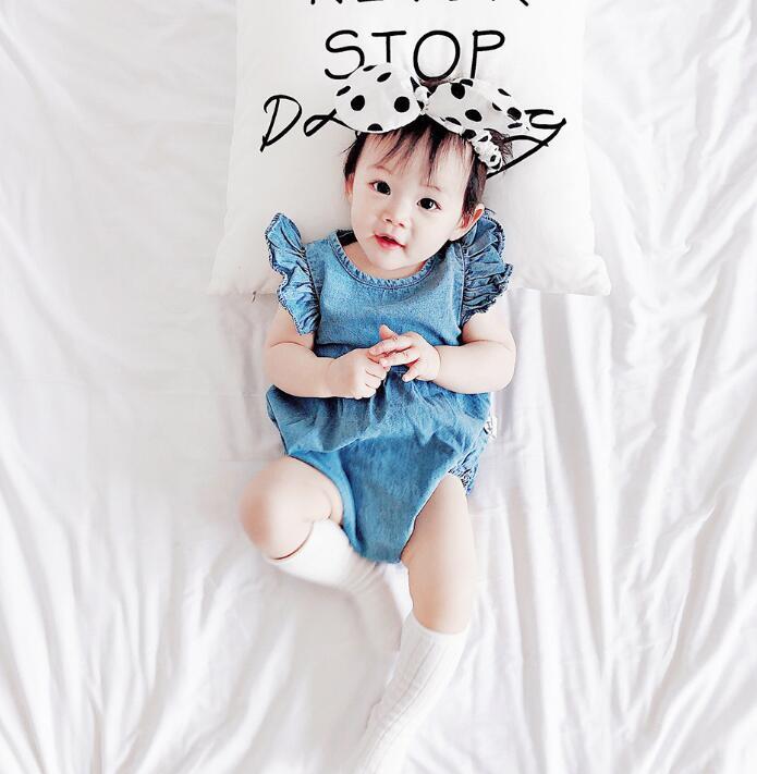 LITTLE DENIM DAYS ROMPER