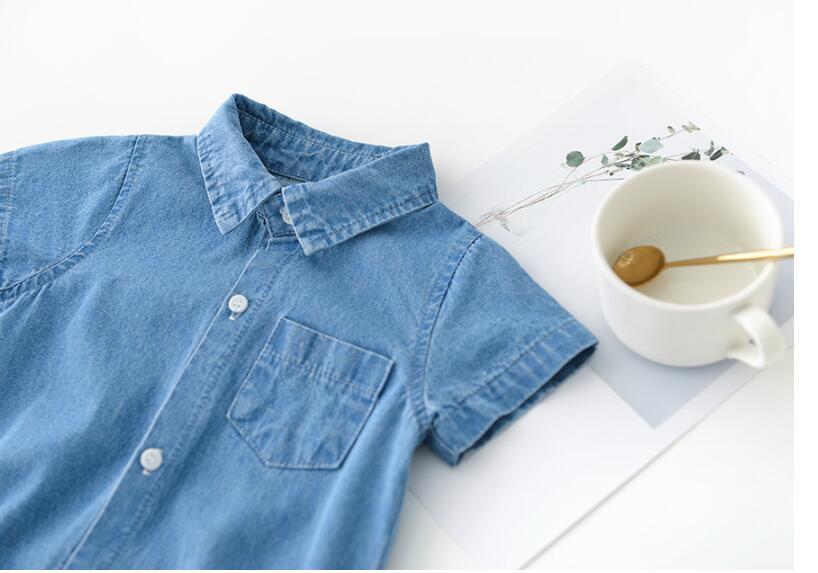LITTLE DENIM DAYS ROMPER