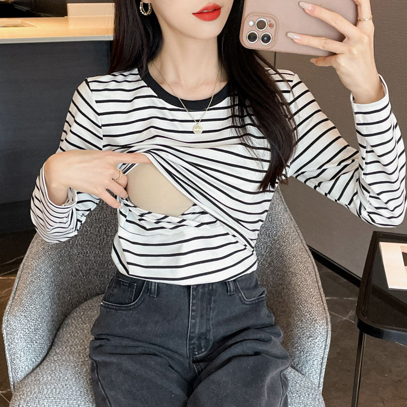NURSING SLEEVES SHIRT