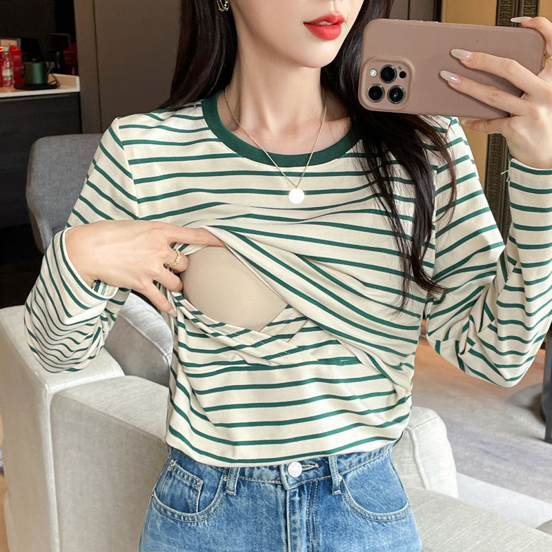 NURSING SLEEVES SHIRT